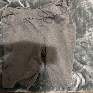 Women's Gray Biker Shorts